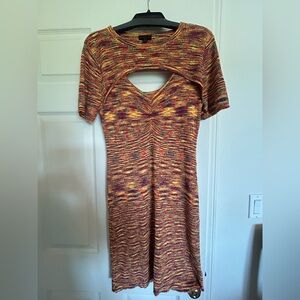 Anthropologie Current Air Cutout Dress.